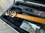 Ernie Ball Music Man Exclusive Run Sabre Guitar, Custom Trans Gold