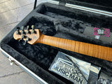 Ernie Ball Music Man Exclusive Run Sabre Guitar, Custom Trans Gold