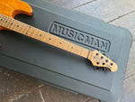 Ernie Ball Music Man Exclusive Run Sabre Guitar, Custom Trans Gold