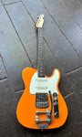 Custom Tele Nashville Partscaster Custom Body, orange finish, rosewood fretboard and chrome hardware wih bigsby tremolo, maple headstock