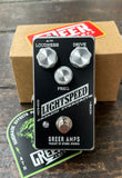 Greer Amps Organic Overdrive Graysclae