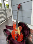 2002 Gretsch G6120TM Tiger Maple Orange