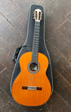 Top view: Cordoba classical spruce top with rosewood fretboard with rosewood headstock