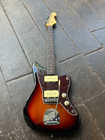 2024 Fender Jaguar American Professional II, sunburst with chrome hardware, rosewood fretboard and maple headstock