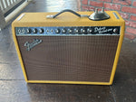 Fender '65 Deluxe Reverb Limited Edition Pine Tweed amplifier, with brown grill cloth