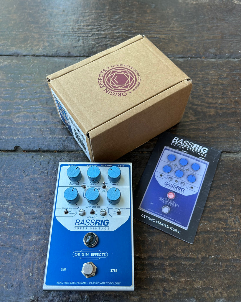 Origin Effects BASSRIG Super Vintage – Moze Guitars Origin Effects BASSRIG Super Vintage – Moze Guitars