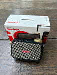 Positive Grid Spark Go, black guitar mini amp, gold front