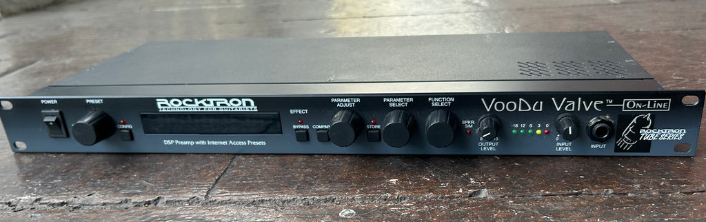Rocktron VooDu Valve 真空管プリアンプ Rocktron VooDu Valve – Moze Guitars