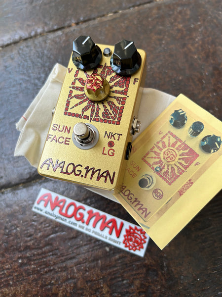 Analogman Sun Face NKT Red Dot LG – Moze Guitars