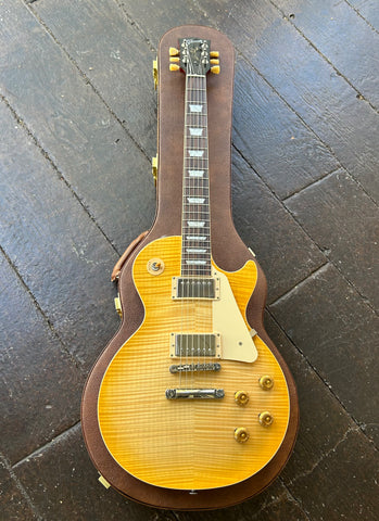 2024 Gibson 50's Les Paul Standard Custom Shop Top Lemon Burst electric guitar
