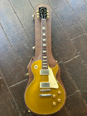 2016 Gibson LPR75 Gold Top Les Paul, rosewood fretboard and black headstock