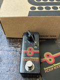 grey mini Seymour Duncan Pickup Booster pedal with packaging 