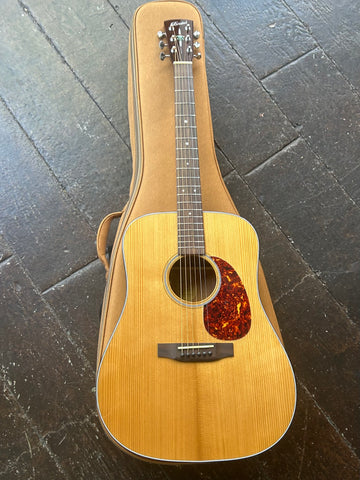 Bristol by Blueridge BD-216E Deluxe Series, spruce top, rosewood bridge and fretboard with gloss rosewood headstock