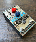 JHS Electro-Harmonix Holy Grail Reverb with Dual Reverb Mod metal guitar pedal, two knobs, with two metal button footswitch