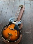 1997 Gibson Herb Ellis ES-165 Full Shot on top of Case