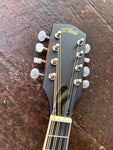 Headstock Closeup of Amati Mandolin Acoustic electric