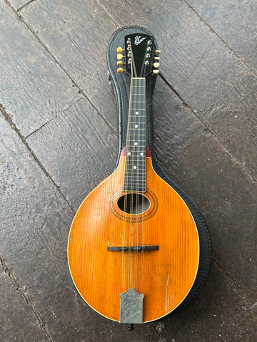 1915 Gibson A-1 Mandolin orange finish, ebony bridge and fretboard with black headstock