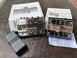 Electro-Harmonix HOG Guitar Synthesizer metal pedal with black Foot Controller an black expression pedal 