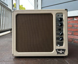 Tone King Falcon Grande Combo amplifier, tan tolex, brown grill cloth, silver control panel with four knob controls