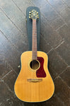 1997 Guild DV-4 Dreadnought Natural, spruce top, rosewood bridge and fretboard with black headstock