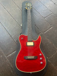 Guild Crossroads CR01 electric guitar, red finish, rosewood bridge and fretboard with black headstock