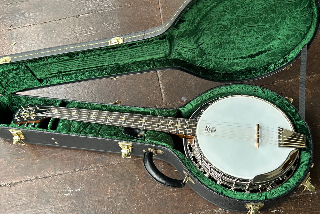 Deering Deluxe 6 String Banjo Moze Guitars