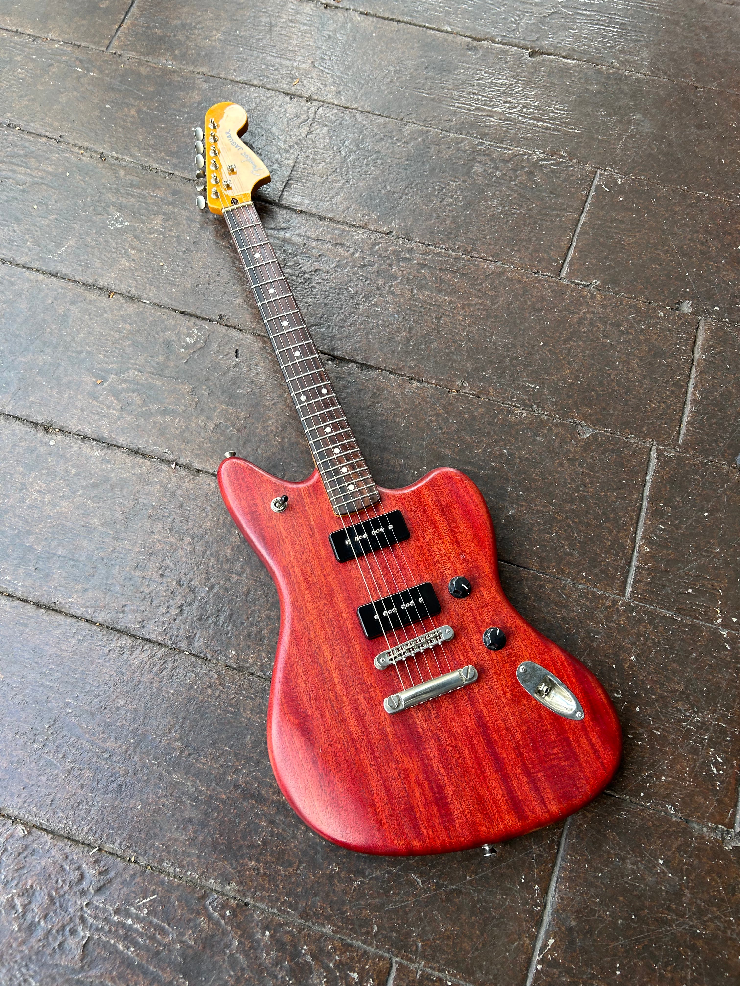 ギター Fender Modern Player Jaguar Fender Modern Player Jaguar Electric Guitar, Black