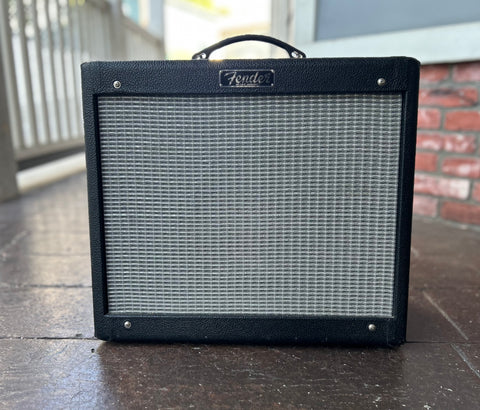 Fender Blues Junior III with BillM Stack Mod. black tolex, grey grill cloth and fendr logo