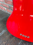 Squier Parts Bass Torino Red