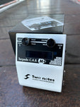 Closeup of Torpedo C.A.B. M+ (Two Notes Audio Engineering) with box in background