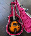 Ibanez AF105VB sunburst arch-top, rosewood neck and headstock