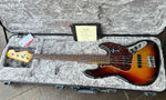 2021 Fender American Professional II Jazz Bass Fretless Rosewood Fingerboard 3-Color Sunburst