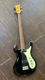 Aria PRO II DMB 206 bass in black finish, rosewood neck and maple headstock
