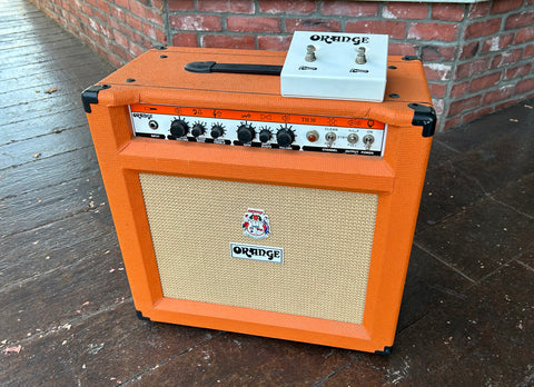 Full shot of Orange TH-30 with Foot switch