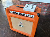 Orange Amplifer , Orange with tan front, white control panel, black knobs