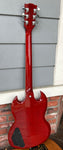 Full backside shot of 2017 Gibson SG Heritage Cherry