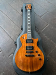 ESP LTD EC-1000 Koa top- Natural Gloss, electric guitar, with rosewood fretboard and pearl inlays, koa headstock