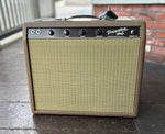 Fender '62 Princeton Amp Chris Stapleton Edition with brown tolex and tan grill cloth, dark brown control panel, four control knobs