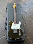 Fender American Ultra Telecaster with Rosewood Fretboard in Texas Tea finish. Includes hardshell case by Fender