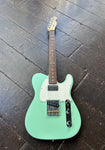 Fender American Performer Telecaster with Humbucking, Rosewood Fingerboard, Satin Surf Green