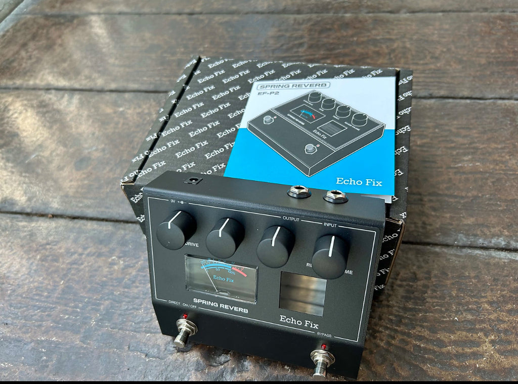 echo fix ef-p2 spring reverb pedal Echo Fix EF-P2 Spring Reverb Pedal