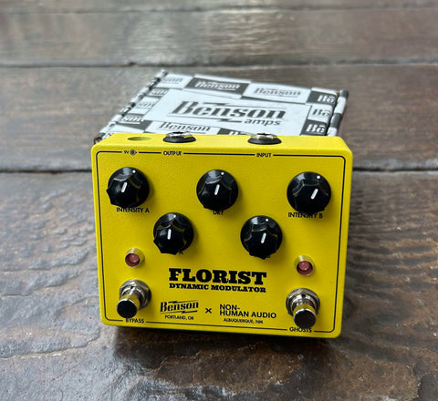 Benson Amps x Non-Human Audio Florist Dynamic Modulator Effects Pedal