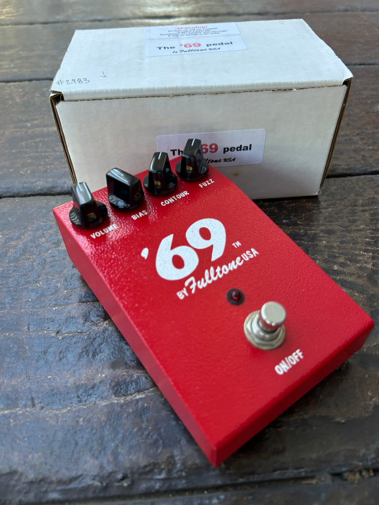69 fuzz pedal Fulltone '69 Fuzz V1 – Moze Guitars