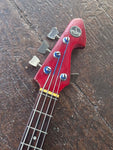 Headstock shot for 60's Teisco Pocket Bass