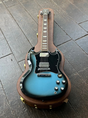 2024 Gibson SG Standard Electric Guitar - Pelham Blue Burst