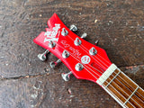 Closeup of Headstock Wilson Brothers Ventures Model