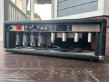 Backside showing tubes for 1966 Fender Showman