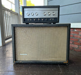 Silvertone Model 1483 head and cabinet vintage amplifier