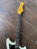 Neck and headstock shot for High Spirit Guitars Red Tail