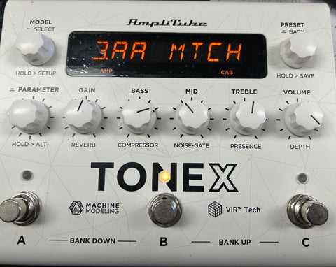 ik multimedia tonex pedal special edition IK Multimedia AmpliTube TONEX Pedal Amp Modeler